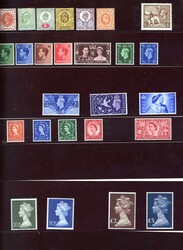 Sammlung ab ca. 1940 verschiedener meist europäischer Länder wie ...