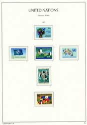 UNO Wien ab Anfang bis ca. 2017 mit Kleinbogen und Markenheftchen, ...