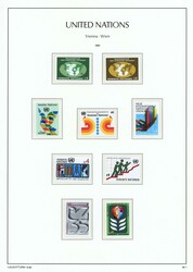 UNO Wien ab Anfang bis ca. 2017 mit Kleinbogen und Markenheftchen, ...