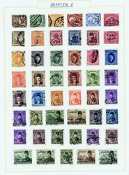 Sammlung Afrika in 2 Bänden auf selbst gestalteten Blättern, immer ...