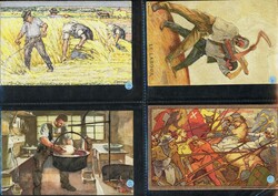 Album mit ca. 164 Karten, anfangs Bundesfeier- und ein paar PJ-Karten ...