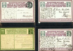 Album mit ca. 164 Karten, anfangs Bundesfeier- und ein paar PJ-Karten ...