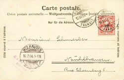 1904: Biel, Umzug des Kadettenkorps durch die Dufourstrasse, ...