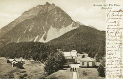 1905: Restaurant AVRONA in der Nähe Vulpera, saubere Karte nach ...