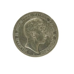 Deutsches Reich: 1893, 5 Mark Wilhelm II, Deutscher Kaiser König v. ...