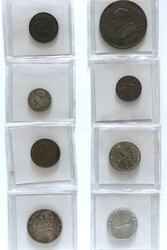 Kirchenstaat/Vatikan: Kleine Sammlung mit 16 Münzen 1837-1951, u.a. ...
