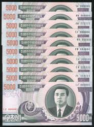 110.570.254: Banknoten - Asien - Korea Nord
