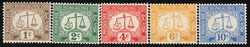 2980: Hong Kong - Postage due stamps