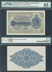 110.560.110: Banknotes – America - Falkland Islands