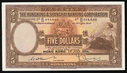 110.570.120: Banknotes – Asia - Hong Kong