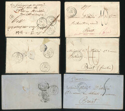 2070120: China French PO - Covers bulk lot