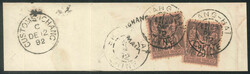 2610: French Post in China - Cancellations and seals