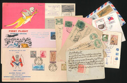 Nepal/Tibet: 1950's to 1960's Miscellany, group of nine India and ...