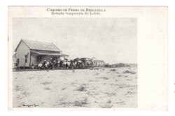 Railway Mail. Illustrated postcard from Angola, relating to the ...