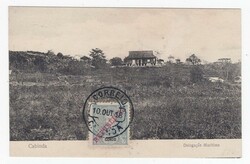Illustrated postcard. Cabinda, Maritime Delegation, postage of 15 ...