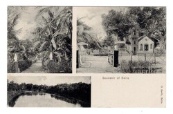 Illustrated Postcards Mozambique. 3 Views of Beira – PB