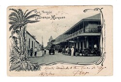 Illustrated Postcards Mozambique. Araujo Street – Lourenço Marques ...