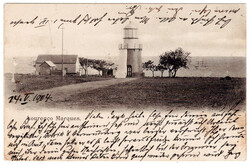 Illustrated Postcards Mozambique - LIGHTHOUSE. Monochrome postcard ...