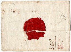 Portugal, 1821. Pre-philately. Secured Letter, sent from Lisbon on ...