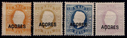 Reprints Azores 1905 * 1871-76 D. Luis right ribbon. 4 Reprints of ...