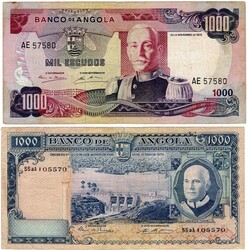 110.550.50: Billets - Afrique - Angola
