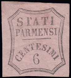 3385: Antichi Stati Italiani Parma segnatasse per giornali