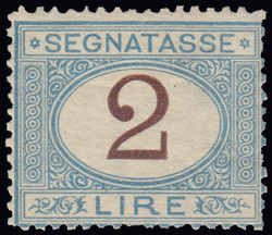 3415: Italy - Postage due stamps
