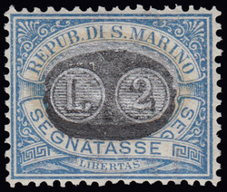 5590: San Marino - Postage due stamps