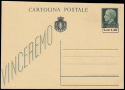 3415010: Italia Luogotenenza - Postal stationery