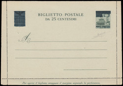 3415010: Italia Luogotenenza - Postal stationery
