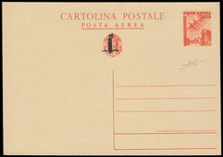 3415150: Italian Social Republic - Postal stationery