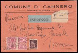 3415135: Italia Regno – Marche da bollo usate per posta - Parcel stamps