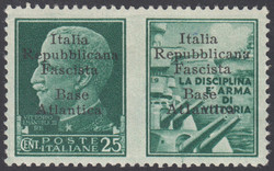 3430: Italien Militärpost Ausgaben Atlantikkueste