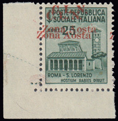3512010: Italien Lokalausgaben C.L.N. Aosta