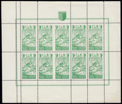 3512010: Italien Lokalausgaben C.L.N. Aosta