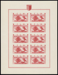 3512010: Italien Lokalausgaben C.L.N. Aosta