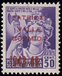3512070: Italien Lokalausgaben C.L.N. Valle Bormida