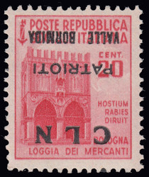 3512070: Italien Lokalausgaben C.L.N. Valle Bormida