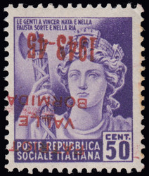 3512070: Italien Lokalausgaben C.L.N. Valle Bormida