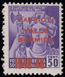 3512070: Italien Lokalausgaben C.L.N. Valle Bormida