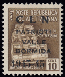 3512070: Italien Lokalausgaben C.L.N. Valle Bormida