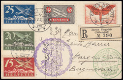 982548: Zeppelin, Zeppelinpost LZ 127, Italienfahrten