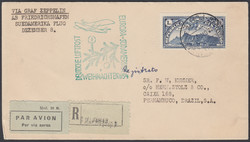 982522: Zeppelin, Zeppelinpost LZ 127, Südamerikafahrten 1930