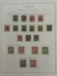 7168: Sammlungen und Posten Italien Lokalausgaben - Sammlungen