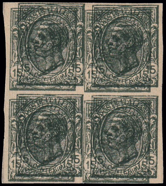 PROVE DI STAMPA DEI FALSI LEONI 15 CENTESIMI. Lotto composto da 3 ...