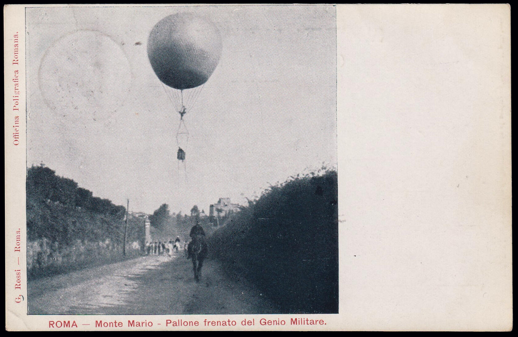 1903 ROMA - BRIGATA SPECIALISTI 3° REGGIMENTO DEL GENIO. Cartolina ...