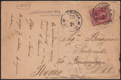 1910 PADOVA / PRIMO VOLO SULLA CITTA'. Cartolina "Voli di L. Da Zara ...