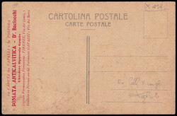 1911 FIRENZE / GARE DI AVIAZIONE. Cartolina ufficiale verticale ...