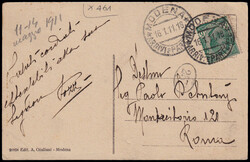 1911 MODENA / GIORNATE D'AVIAZIONE E PRIMO VOLO SULLA CITTA'. ...
