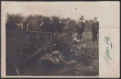1911 VOGHERA / PRIMI VOLI E MORTE DI CIRO CIRRI. Cartolina ...
